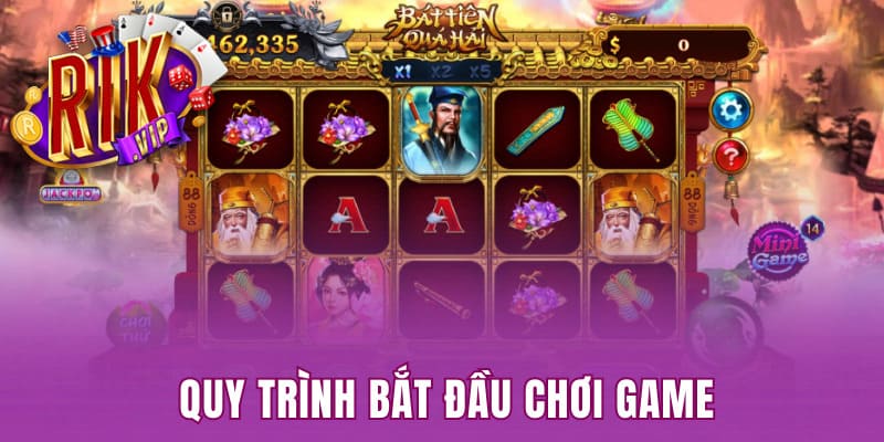 Quy trình bắt đầu chơi game