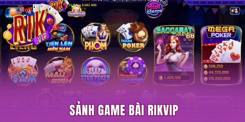 Sảnh game bài Rikvip